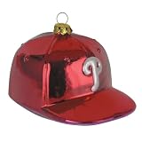 Philadelphia Phillies MLB Glass Baseball Cap Ornament (4)