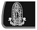 Virgin Mary w/ Flower Car Decal / Sticker