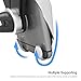 Car Mount ROCK Universal Air Vent Adjustable Cellphone Holder Car Mount Cradle for Android Smartphones for iPhone 7 7 Plus 6S 6s Plus 5c 5s ect. (Grey)