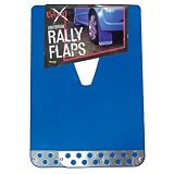 Review Streetwize  / Car, 4x4 Rally Style Mudflaps - Pair/Blue with Chrome Plate