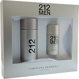 212 by Carolina Herrera for Men, Eau De Toilette Spray 3.4-Ounces & Deodorant Stick 2.1-Ounces