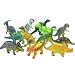 Bucket of a Dozen Jumbo Dinosaurs up to 6 inches long_s-1