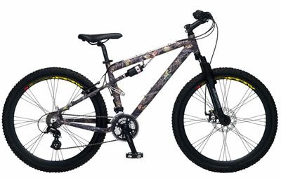 Buy Pacific Outdoors Game Stalker Dual-Suspension Mountain Bike (26-Inch Wheels) by Pacific Outdoors