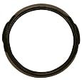 Pilot  SW-68G Black and Gray Racing Style Steering Wheel Cover