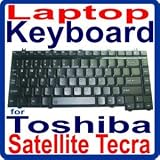 Keyboard T4001-US 48.N5601.001A for Toshiba Satellite A10 , A15 , A20 , A25 , A30 , A40 , A45 , A50 , A55 , A100 , A105 , 1400 , 2400 , M30 , M35 , M40 , M50 , M55 , P20 , P25 , P30 , Tecra A1 , A2 , A3 , A4 , A5 , M1 , M2 , M3 , M4 , S2 Series Laptop