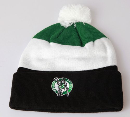 Boston Celtics Deep Freeze Striped Beanie