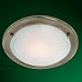 Jupiter Single Light Flush Antique Brass (702AB)