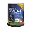 Aleratec 230115 16x LightScribe Duplicator Grade DVD-R with Rainbow Pack (100 Pack)