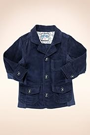 Autograph Pure Cotton Notch Lapel Corduroy Jersey Blazer