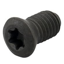 Dorian Tool TS Milling Insert Torx Screw for Inserts with 3/4" IC, M5 X 0.8 Threads, 25/64" Length, T-20 Torx Key (Pack of 10)
