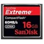 SanDisk Extreme - Flash memory card - 16 GB - 400x - CompactFlash