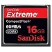 SanDisk Extreme - Flash memory card - 16 GB - 400x - CompactFlash