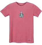 Life is good Girls Crusher Tee - Earth Dove