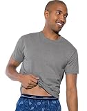 Hanes Mens Comfortsoft Dyed Crew 4 Pack - Heather/XXL