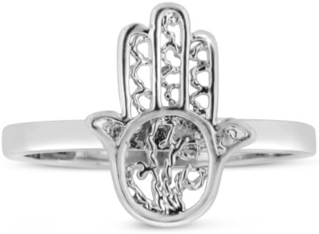 Dainty Hamsa Ring, Available In Ring Sizes 5-8, Ring Size 8