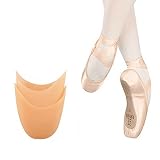 MSmask 1Pair Silicone Gel Toe Caps Soft Ballet Pointe Dance Athlete Shoe Pads for Girls Women