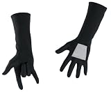 Deluxe Adult Black-Suited Spiderman Gloves - Official Superhero Costume