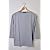★送料無料！ 【SAINT JAMES】セントジェームス MORLAIX 3/4 モーレ　７分袖Tシャツ GRIS（杢グレー）