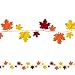 Fall Leaves Jumbo Wire Garland 12ft