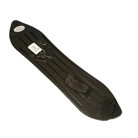 Beginners Snowboard - Durable snowboard in Red or Blue - Ideal for UK snow use to learn the basics - can even be used as a sledge
