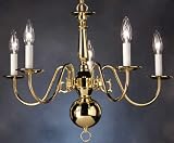 LAMPS BEAUTIFUL Colonial Lamps, Olde Georgetown Five Light Chandelier by Kichler--Excellent Customer Service--See our Feedback