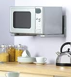 AVF Microwave Strong Wall Mount Brackets in Silver 60kg EM60S  from Eco-Mount