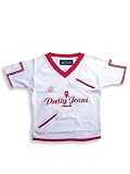 Miss Jeans - Girls Short Sleeved Tee, White, Red