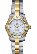 TAG Heuer Women's Aquaracer Diamond Accented Two-Tone Watch #WAF1451.BB0814