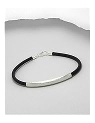 Plastic Bracelet In 92.5 Sterling Silver