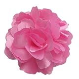 A Girl Company Pink Satin Flower Hair Bow/Clip/Brooch