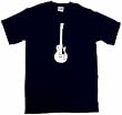 Classic Shape '59 Guitar Logo Kids T Shirt In 5 Colors 2T thru Youth XL