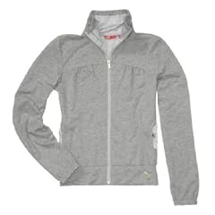 PUMA Damen Sweatjacke FT Sweat Jacke, athletic gray heather
