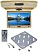 Tview T90dvfd-beige All in One Huge 9 Inch Flip Down, Roof Mount Car Monitor
