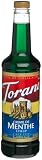 Torani Menthe, Creme De, 25.4-Ounce Bottles (Pack of 3)