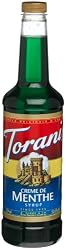 Torani Syrup, Cr&egrave;me De Menthe, 25.4-Ounce Bottles (Pack of 3)