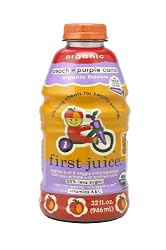 First Juice, Peach-Purple Carrot, 32-Ounce Bottles (Pack of 6)