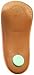Pedag Holiday | 3/4 Length Sheepskin Orthotic Inserts | Handmade in Germany | Arch Support | Metatarsal Pad | Heel Cushion | Fits Low Profile Tight Shoes | Tan | 1 Pair | US Men 10 / EU 43