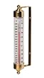 Conant Custom Brass Model T-1 Vermont Natural Brass Outdoor Thermometer