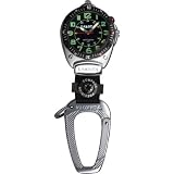 Dakota Watch Company Big Face Clip Watch (Black)
