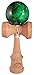 Kiwi Green Marble Ball Kendama - Traditional Japanese Toy - Improves Hand-Eye Coordination