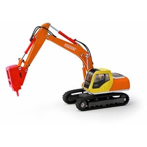 【クリックで詳細表示】ダイヤペット DK-6116 1/52スケール 油圧ブレーカー