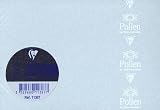 Clairefontaine - Cartes Pollen 110x155 - Bleu irisé