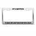 Better Crash In Nap Than Nap Crash Humor Funny Metal license plate frame