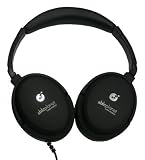 ABLE PLANET NC300B True Fidelity Around-the-Ear Active Noise Canceling Headphones (Black)