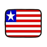 Liberia Flag Neoprene Ipad Tablet Laptop Netbook Kindle Nook Case - Sleeve