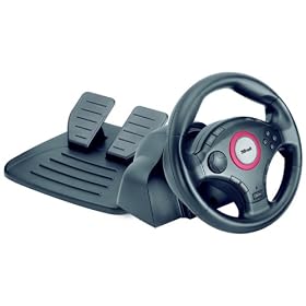 Trust Compact Vibration Feedback Steering Wheel GM-3200 (PC/PS2)