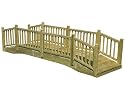 4 x 10 Tacoma, 2 x 2 Rail Treated Pine Bridge