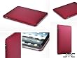 CTCStore Polycarbonate Crystal Protective Slim Fit Snap-On Cover for APPLE iPad wtih FREE SCREEN PROTECTOR - RED
