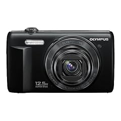 Olympus VR-360 Digitalkamera (16 Megapixel, 12.5-fach opt. Zoom, 7,6 cm (3 Zoll) Display, bildstabilisiert) schwarz