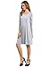 ROMWE Women's Long Sleeve Loose Casual Tunic T-Shirt Dress